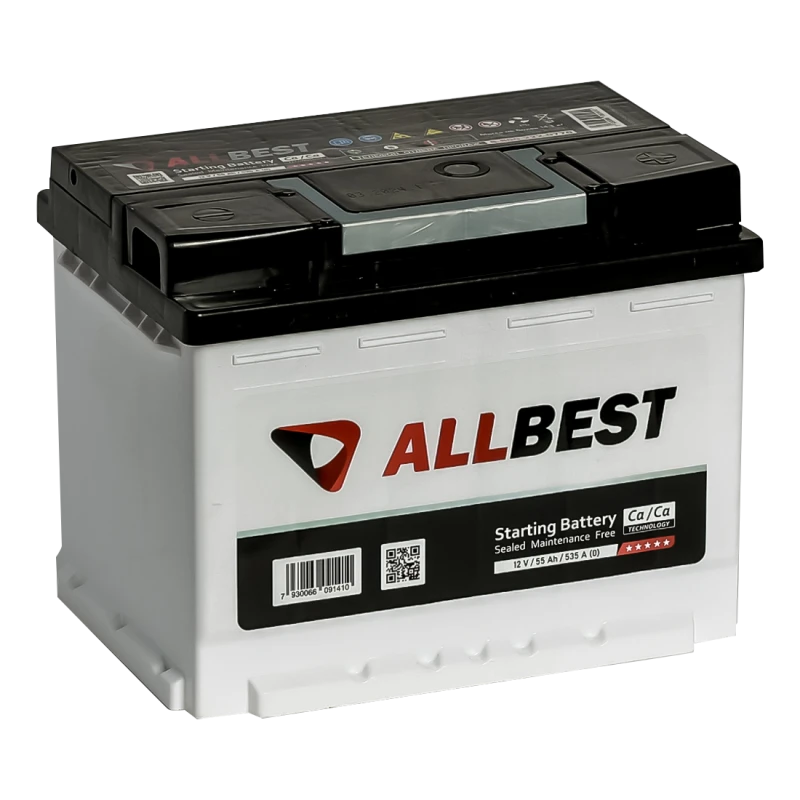 Lead-Acid Starter Battery for Internal Combustion Engines 12V 55Ah ALLBEST