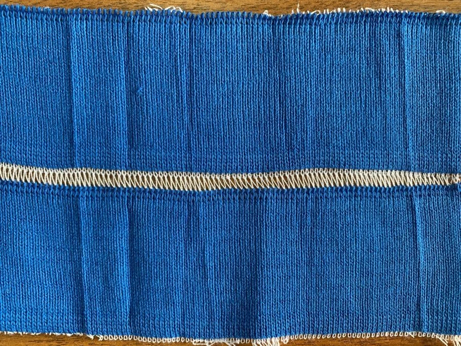Elastic Cotton Knit Fabric for Cuffs - 100% Cotton
