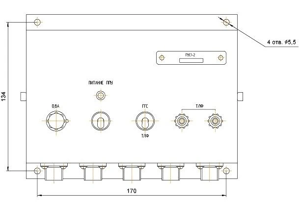 Duplex and Simplex Communication Control Panel PUS1-2