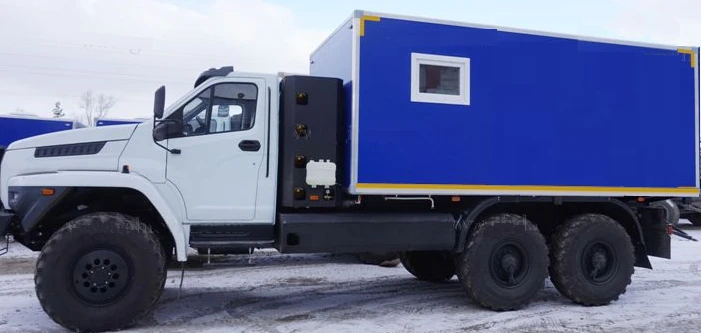 Vehicle Workshop with Equipment on Ural 4320 Chassis Model 675910