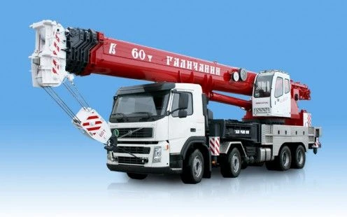 General Purpose Automotive Crane KS-65721 60T