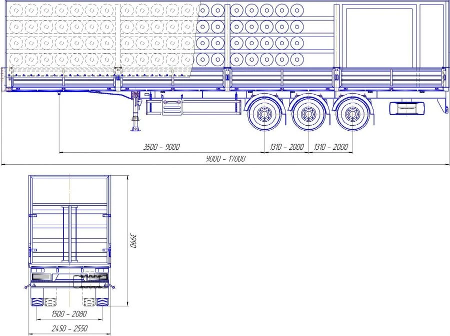 Compressed Natural Gas Refueling Semi-Trailer Station PAGS-3