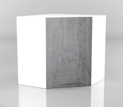 Corner Wall Cabinet - 16mm MDF/Chipboard