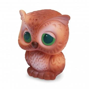 PVC Owl Toy for Babies - Classic Soviet Design