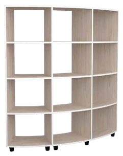 Radius Partition Rack OpShk4.3.4