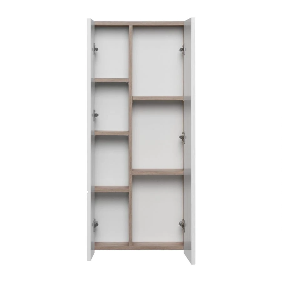 Aquaton Michelle 43 Modular Cabinet in Endgrain Oak and White - A244.2.03M.IX4.0