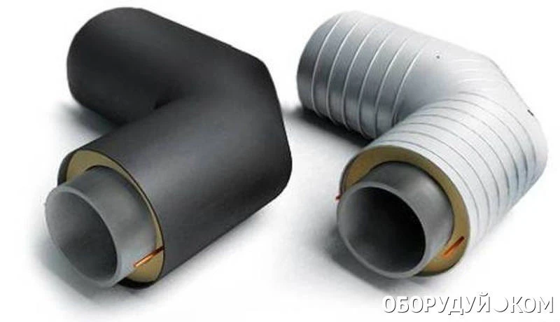 Steel Pipes with Polyurethane Thermal Insulation and Protective Jacket