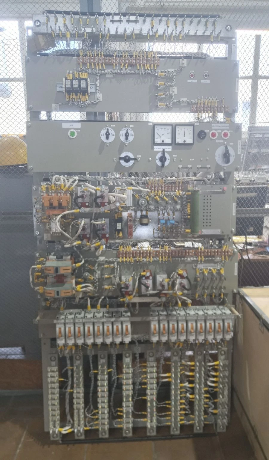 Power Distribution Panel P.08.1 U3 for 110V Battery Charging