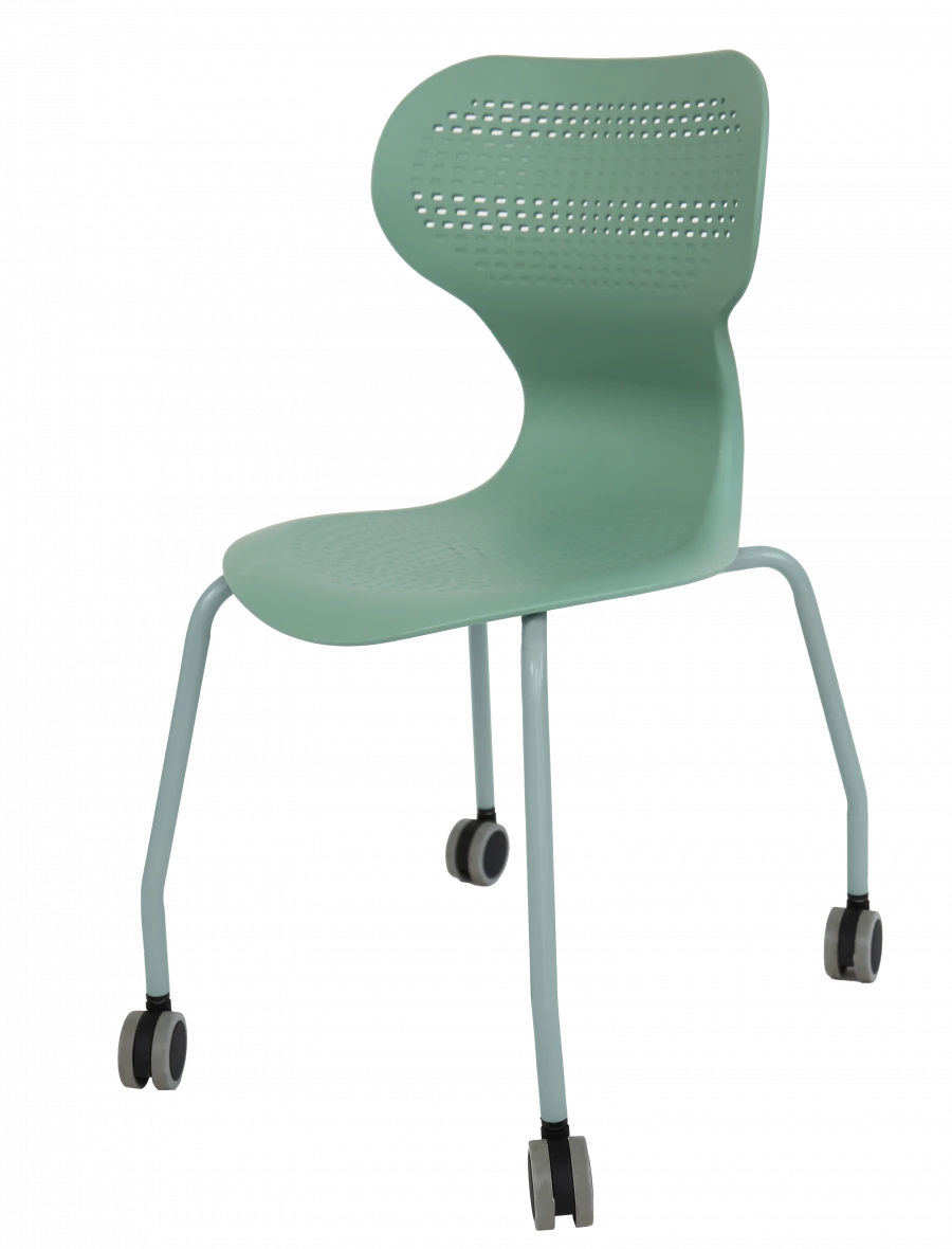 Auditorium Chair AK3 - Metal Frame with Wheels