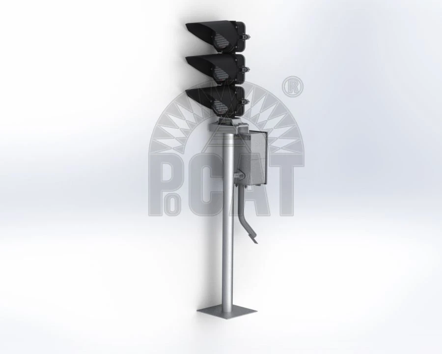 Miniature Overhead Traffic Lights "Metro" with LED Optical Systems (TU 3185-007-01404314-2015)