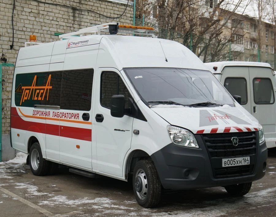 Mobile Road Laboratory Measurement Complex TRASSA 2 on GAZelle NEXT Buses