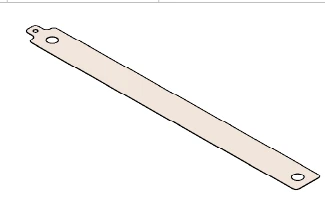 Stator Adjustment Gasket 0.1 mm for Wind Turbine Component
