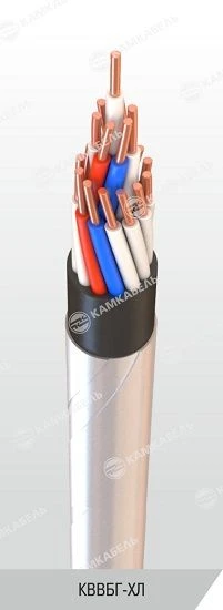 Control Cable with Copper Conductors and PVC Insulation - Cold-Resistant