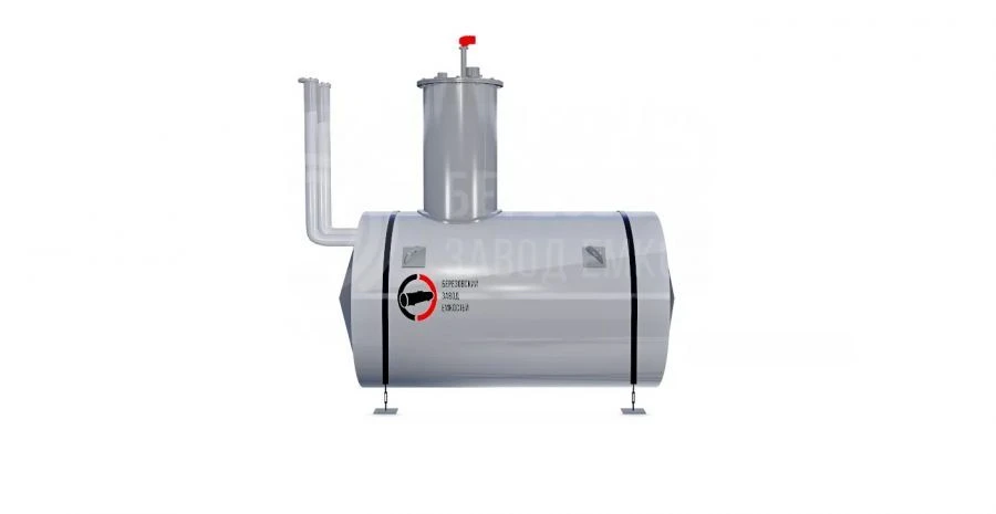 Horizontal Steel Underground Tank RGSP-10 - 10 m³ Capacity