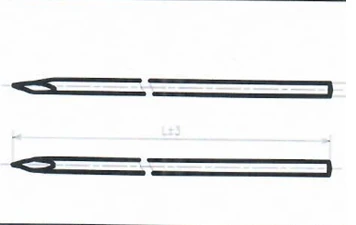 Triangular Pin 400mm, d=2mm for Bone Fracture Stabilization