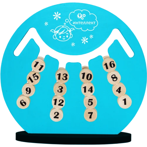 Intellect" Logic Game for Children's Cognitive Development (Art. LI-14)