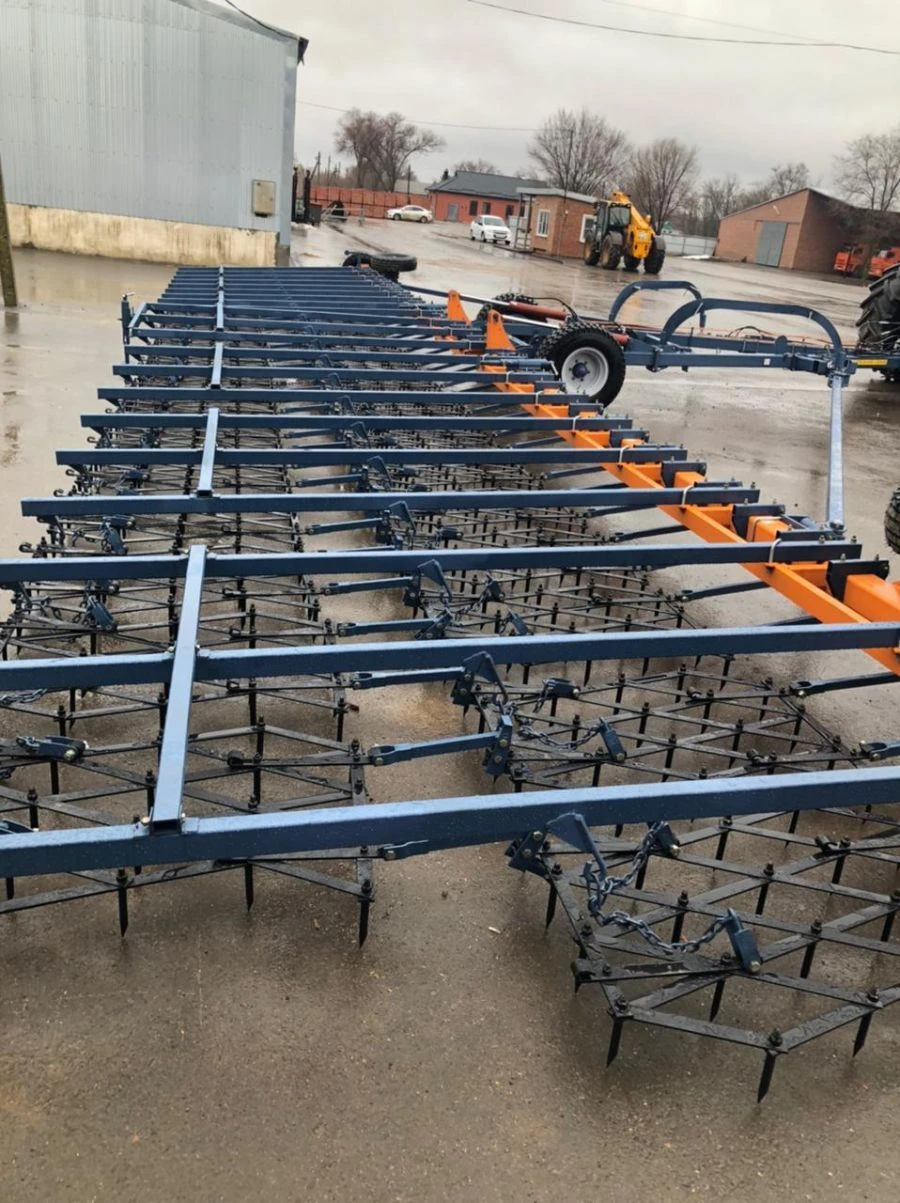 Wide-Span Hydraulically-Operated Harrow BSHG-12-K1 "PUSTELGA