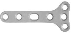 Small T-Shaped Plate with US for Osteosynthesis