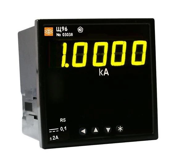 Digital Panel Measurement Device for Current and Voltage - Model Щ96