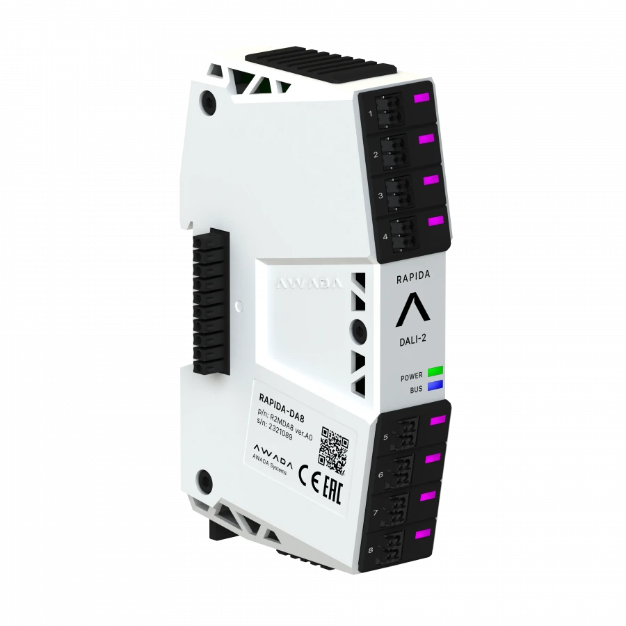 DALI RAPIDA-DA8 Lighting Control Module