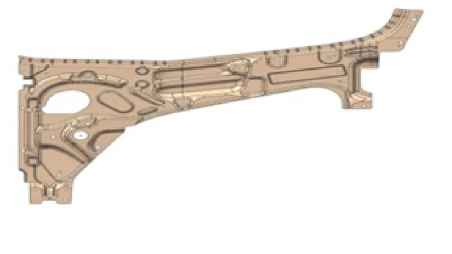 Cross Door Panel A9607220305 for Automotive Applications