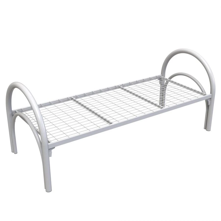 Metal Frame Bed with Stylish Design, Art. No. 059/2023