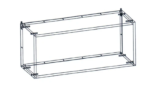 Open Shelf for Books and Items, Alliance-S Brand