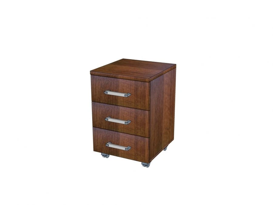 Mobile Rolling Cabinet for Office and Production Spaces