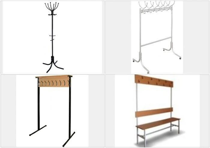 Metal Floor Hanger for Clothes Display