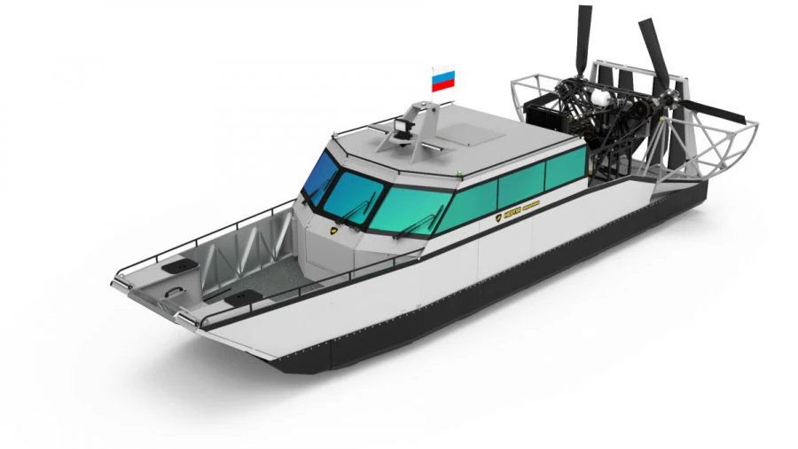 Innovative Amphibious Vehicle "Nerpa" 1210KD