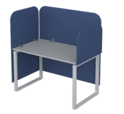 Desktop Screen RIF-1 2 Stationary 1180x28x350 mm