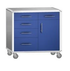 Mobile Workbench KSTm 2-05E with Drawers and Cabinet