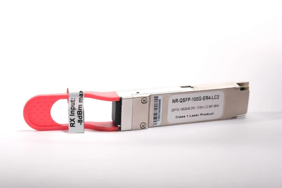 Optical Transceiver 100GBASE-ER4 1310nm LC Duplex NR-QSFP-100G-ER4-LC2