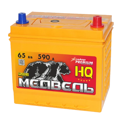Lead Acid Starter Battery for Internal Combustion Engines 12V 65Ah Medved