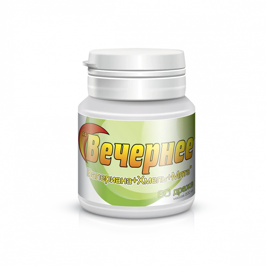 Evening "Valerian + Hops + Mint" Vitamins for Sleep (No. 60)