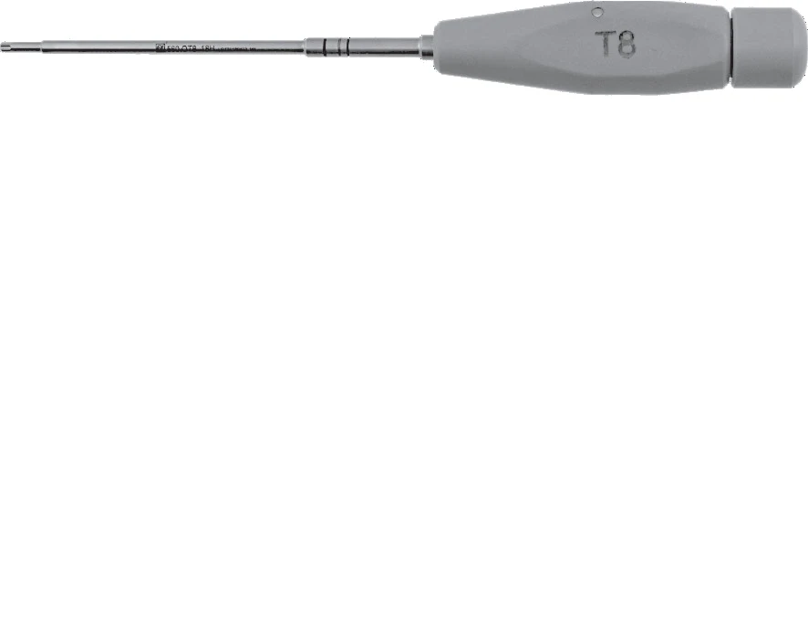 Cannulated Screwdriver T8 for Fracture Treatment, Art. 560.0T8