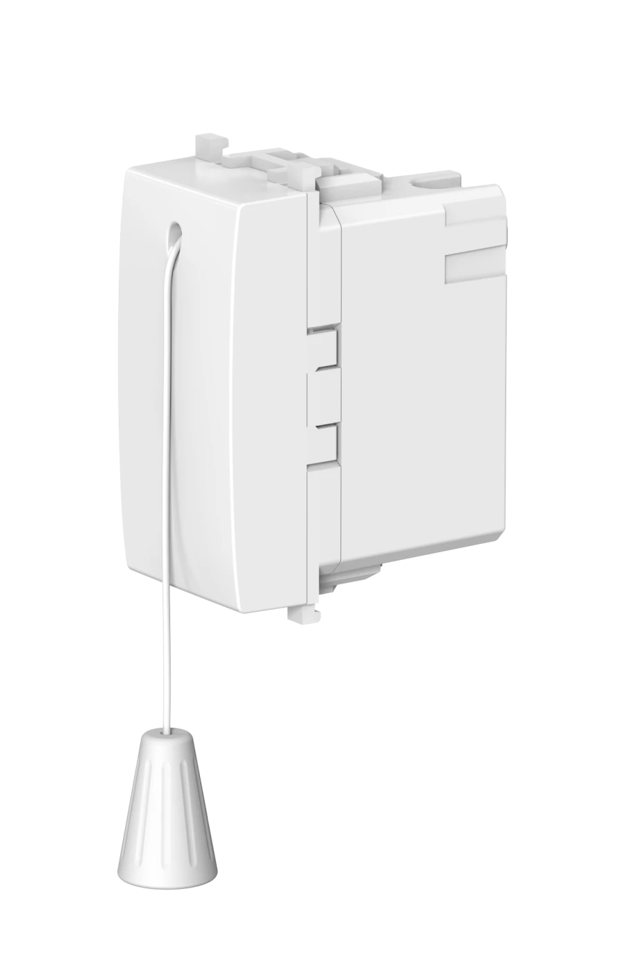 CADUCEUS ALING Experience 16A Hidden Switch with Cord, 250V, 1M, White, Art. 72117.0