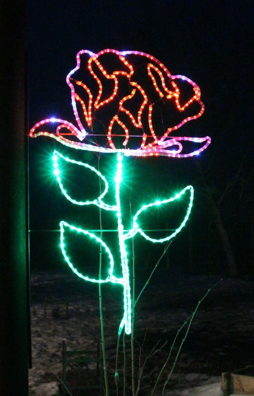 Decorative Outdoor LED Panel Light "Mak" - Wall-Mounted Fixture (220V, 24V, 12V Modifications)