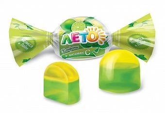 Weight-Based Candies with Lemon Balm and Lime Flavor Enriched with Vitamin C