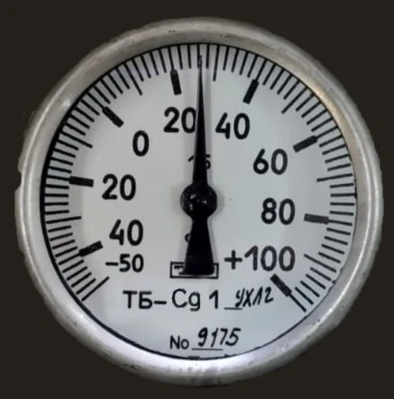 Bimetallic Thermometer for Technical Installations TБ - СД1