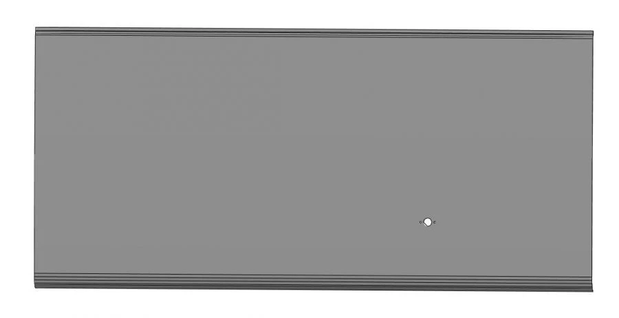 Right Rear Arc Panel made of Polyester Fiberglass - 5299-401-5402505-02/B