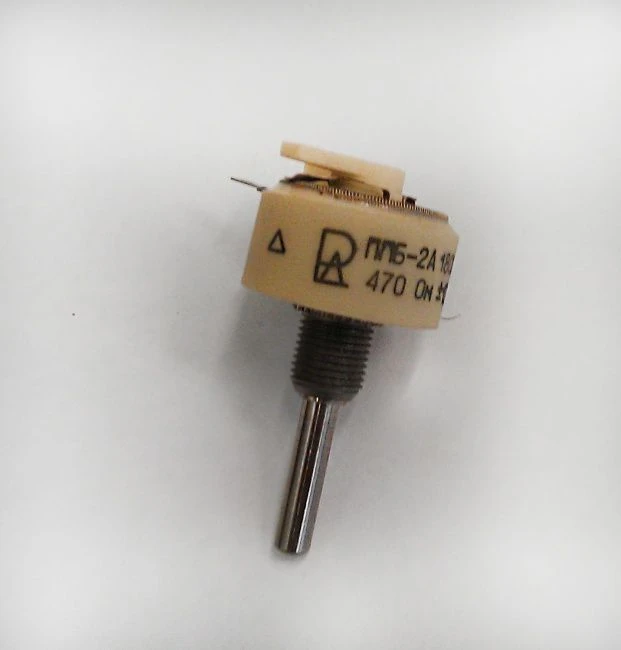Adjustable Wire Resistor PПБ-2В 100 Ohm±10%