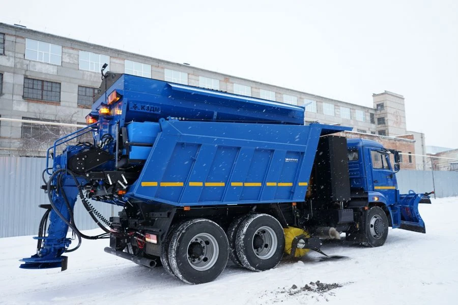 Combined Sweeping Machine MD-651G for Snow Cleaning