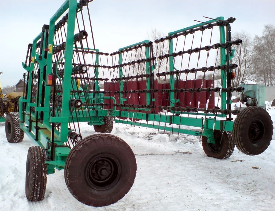 Universal Soil Processing Aggregate with Heavy Spring Tines UPA-BZP-18