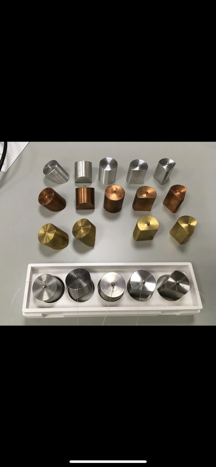 Complex Shaped Hydrostatic Body Set - 5 Pieces