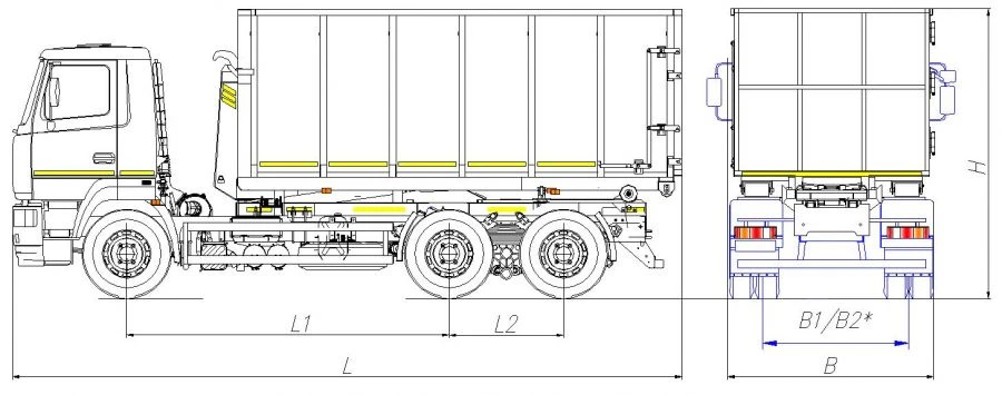 Multi-lift Self-loading Machine MK-3561-10