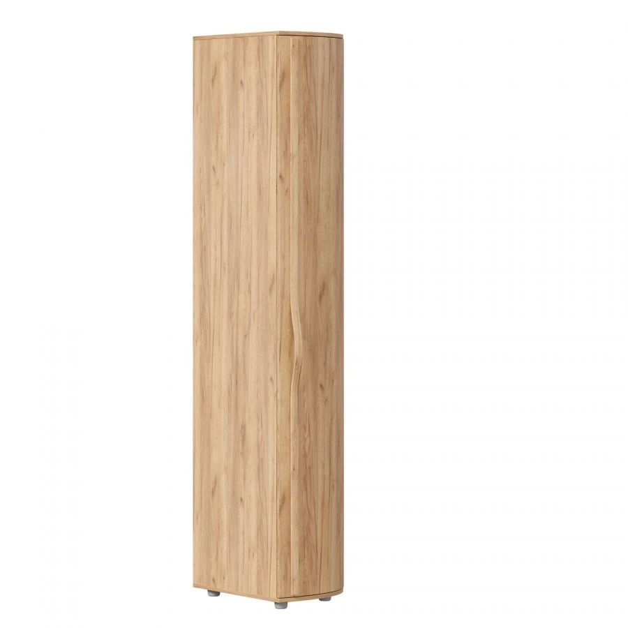 Curved Door Right-End Cabinet Marta-2 LD.406060.000 (Golden Oak/Tortuga Oak)