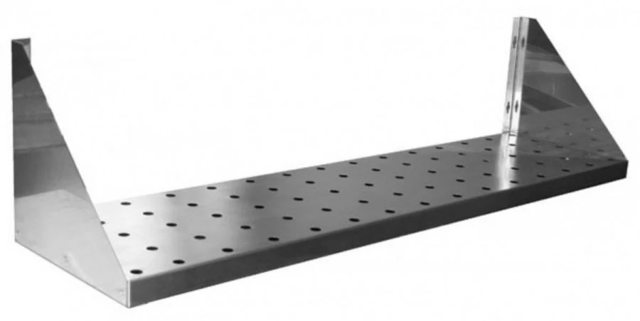 Stainless Steel Perforated Wall Shelf PNT Model