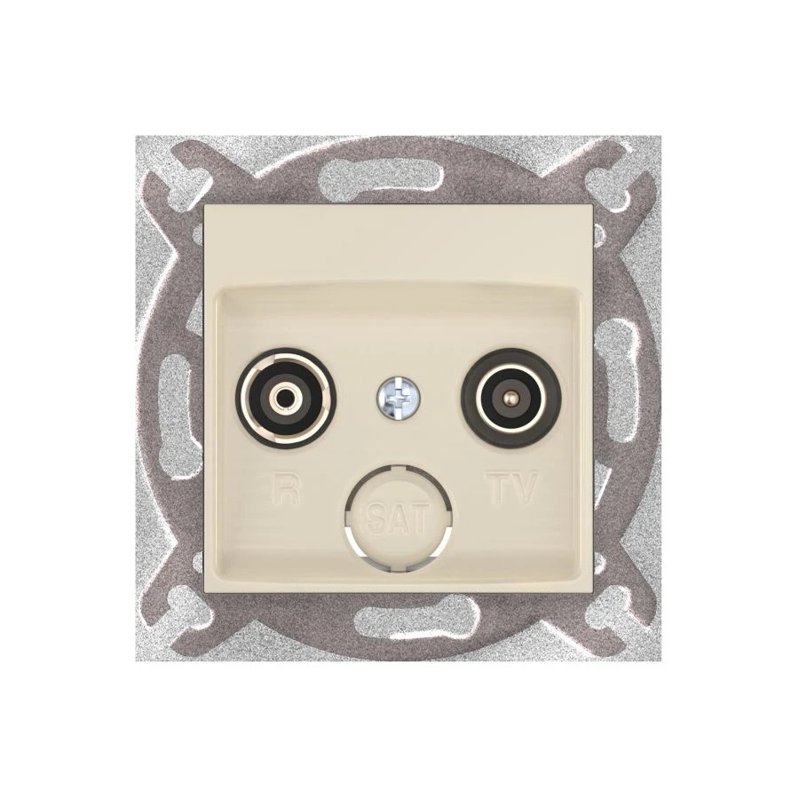 Hidden Installation TV/FM Antenna Socket - CADUCEUS ALING PRESTIGE 6012Z.9