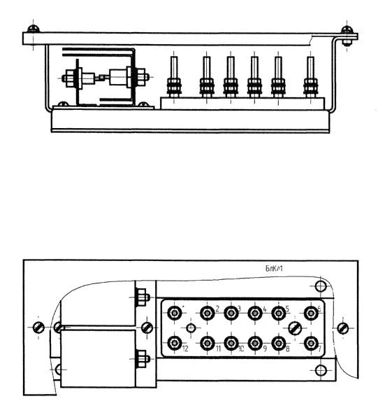 Terminal Block for Cable Connection in Mobile Equipment - BlKl